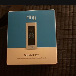 Brand new never used ring doorbell pro